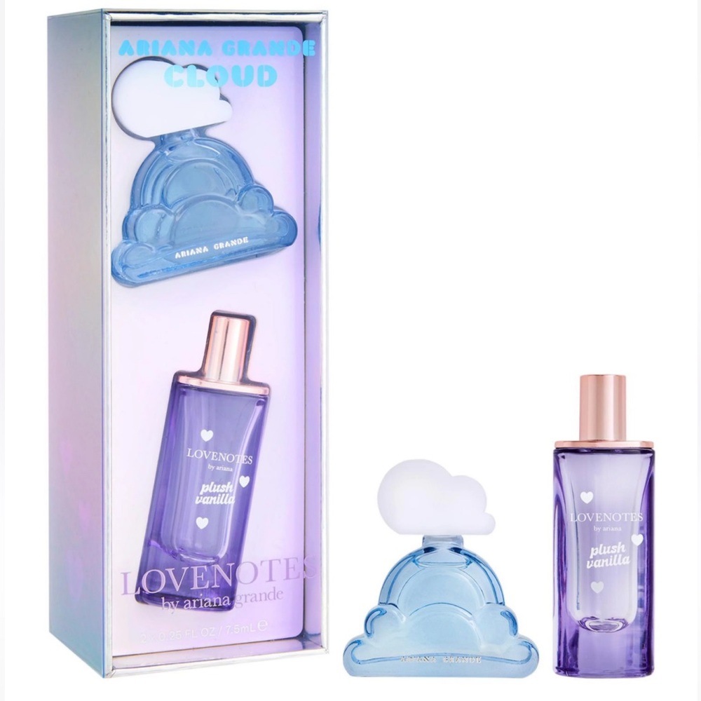 Ariana Grande Mini Cloud & LOVENOTES Plush Vanilla Perfume Set